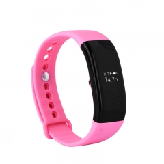 Pink Color Silicone Strap Activity Wristband pulseira inteligente