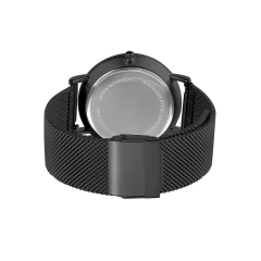 OEM Design Watch fábrica Black Mesh Band Men Wrist Watch