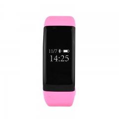 Pink Color Silicone Strap Activity Wristband pulseira inteligente