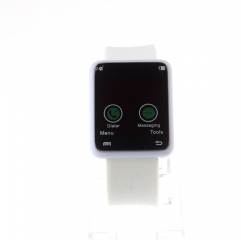 Silicon watch watch inteligente com mais funções assistir relógio de cor branca