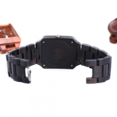 OEM Fashion Wholesale gift promocional Quartz Men's Wooden Watch