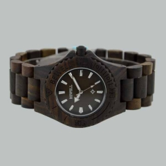 Novo estilo Gift vogue Quartz Relógio de pulso de madeira