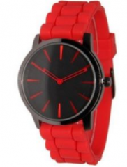 relógio de fita de borracha de silicone com alta qualidade e venda quente relógio de quartzo de alta qualidade