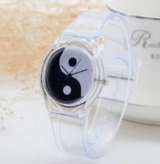 relógio de fita de borracha de silicone com alta qualidade e relógio de rosto de discagem múltipla