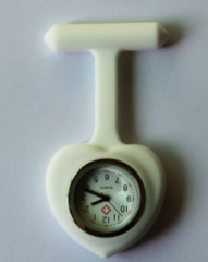 Material de silicone caixa de liga de cinta Eco-friendly melhor equipamento médico enfermeira relógio